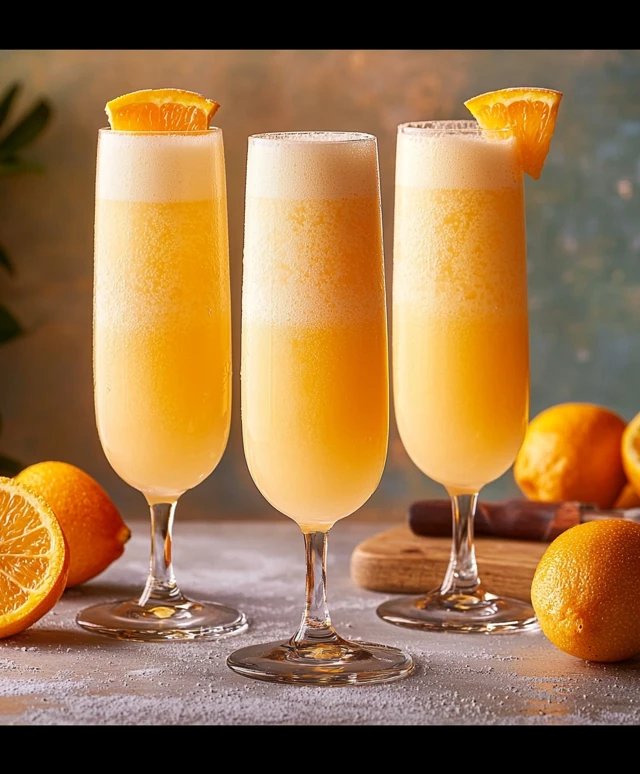 Creamsicle Mimosas Cocktail