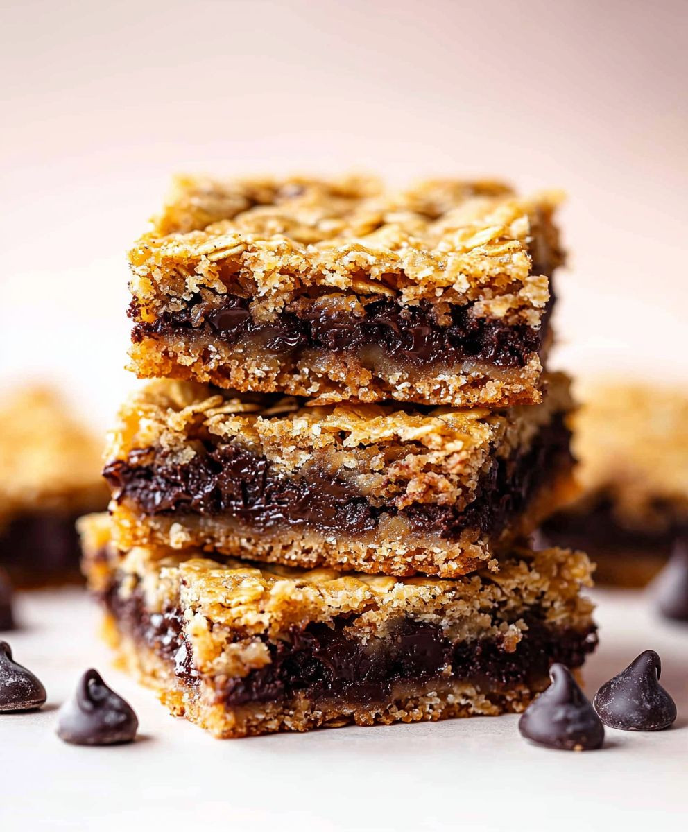Oatmeal Chocolate Chip Bars