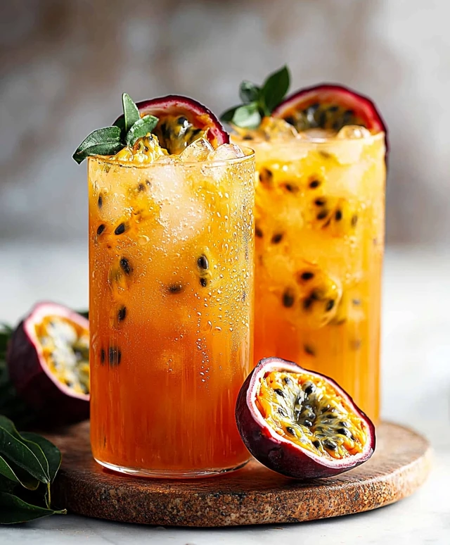 Passion Fruit Iced Tea