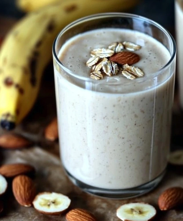 Vegan Almond Butter Smoothie