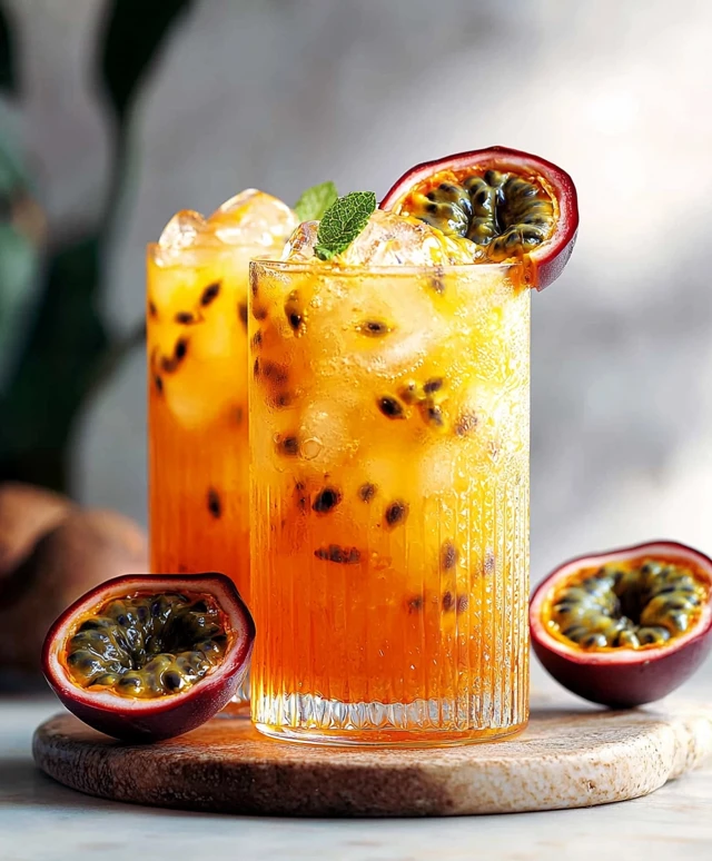 Passion Fruit Iced Tea