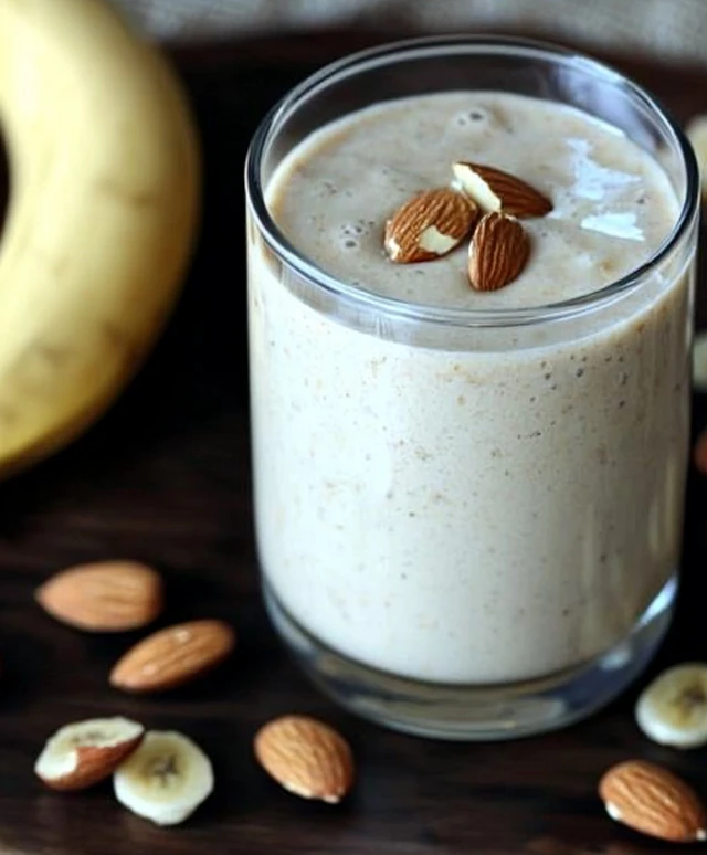 Vegan Almond Butter Smoothie