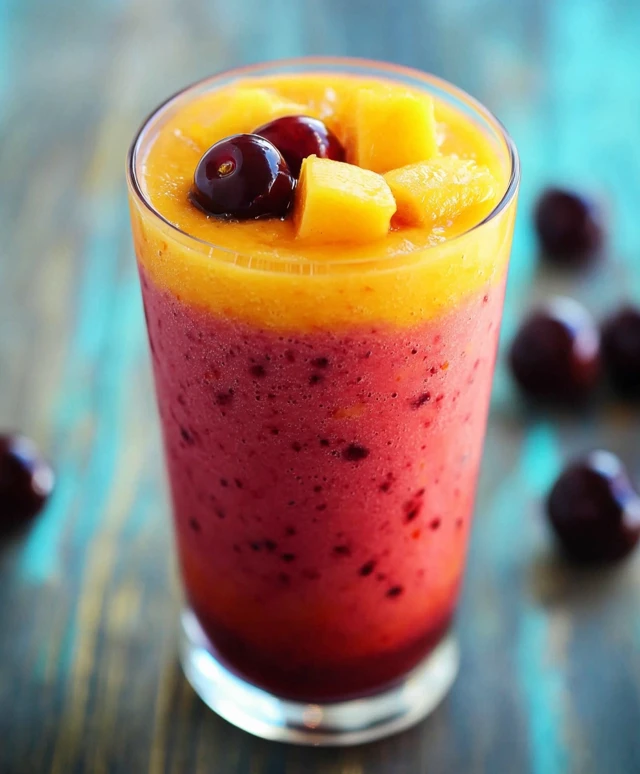 Cherry Mango Smoothie