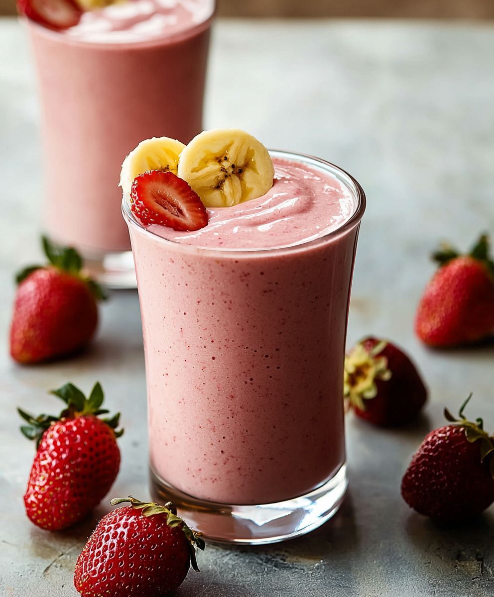 Strawberry Banana Smoothie