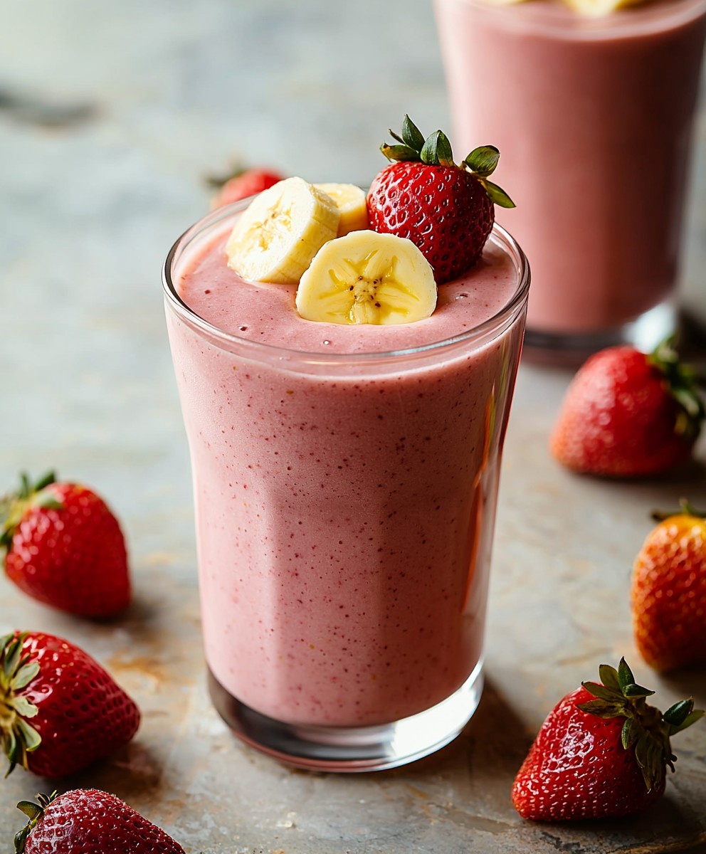 Strawberry Banana Smoothie