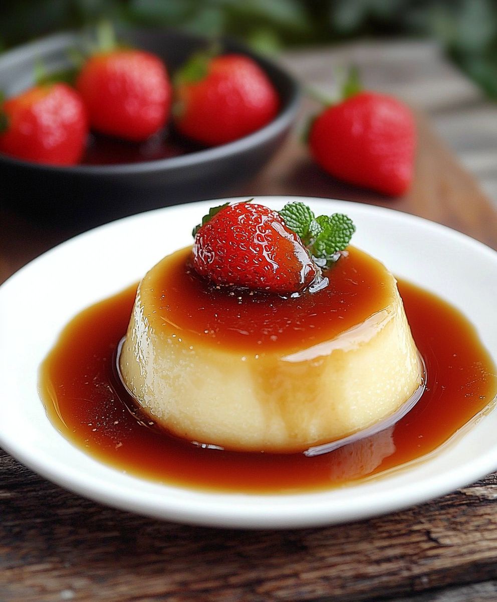 Crème Caramel Dessert