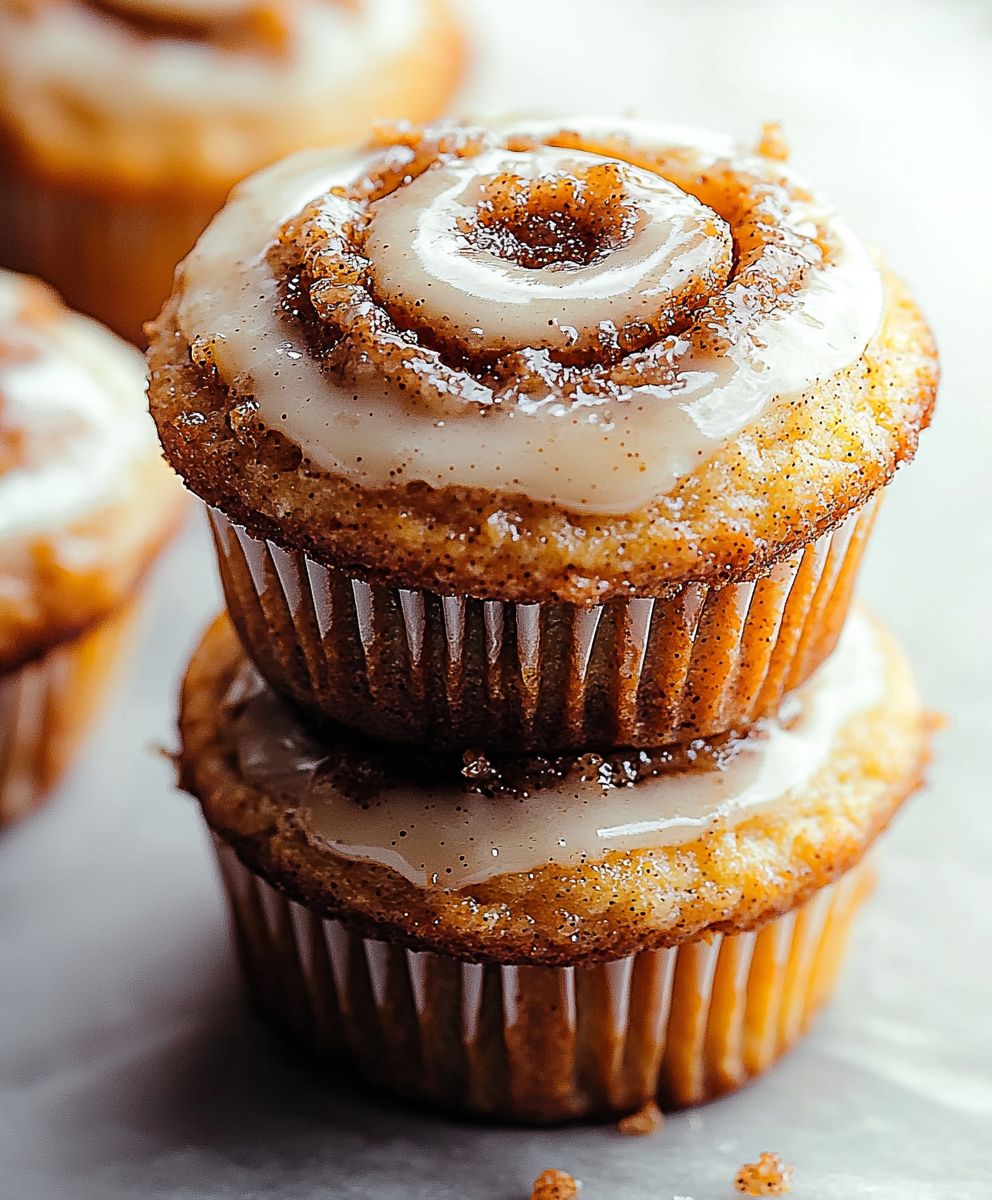 Cinnamon roll muffins
