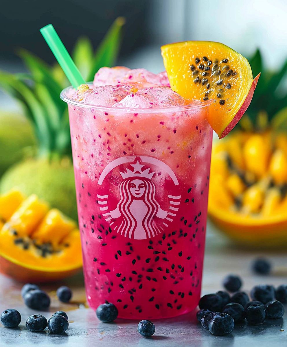 Mango Dragonfruit Refresher