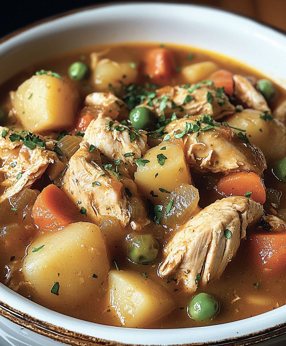 Chicken Stew Slow Cooker