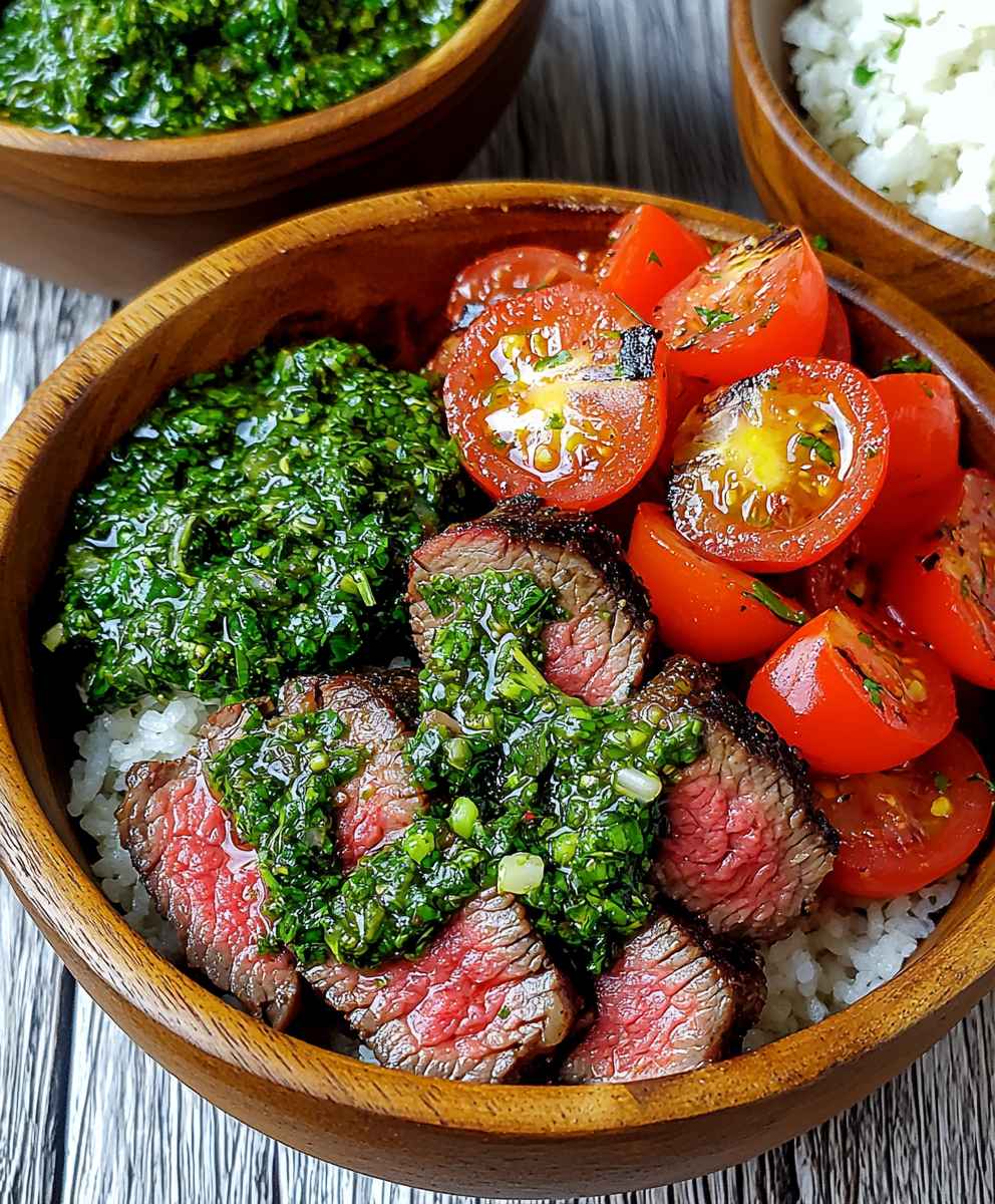 Chimichurri Steak Bowl