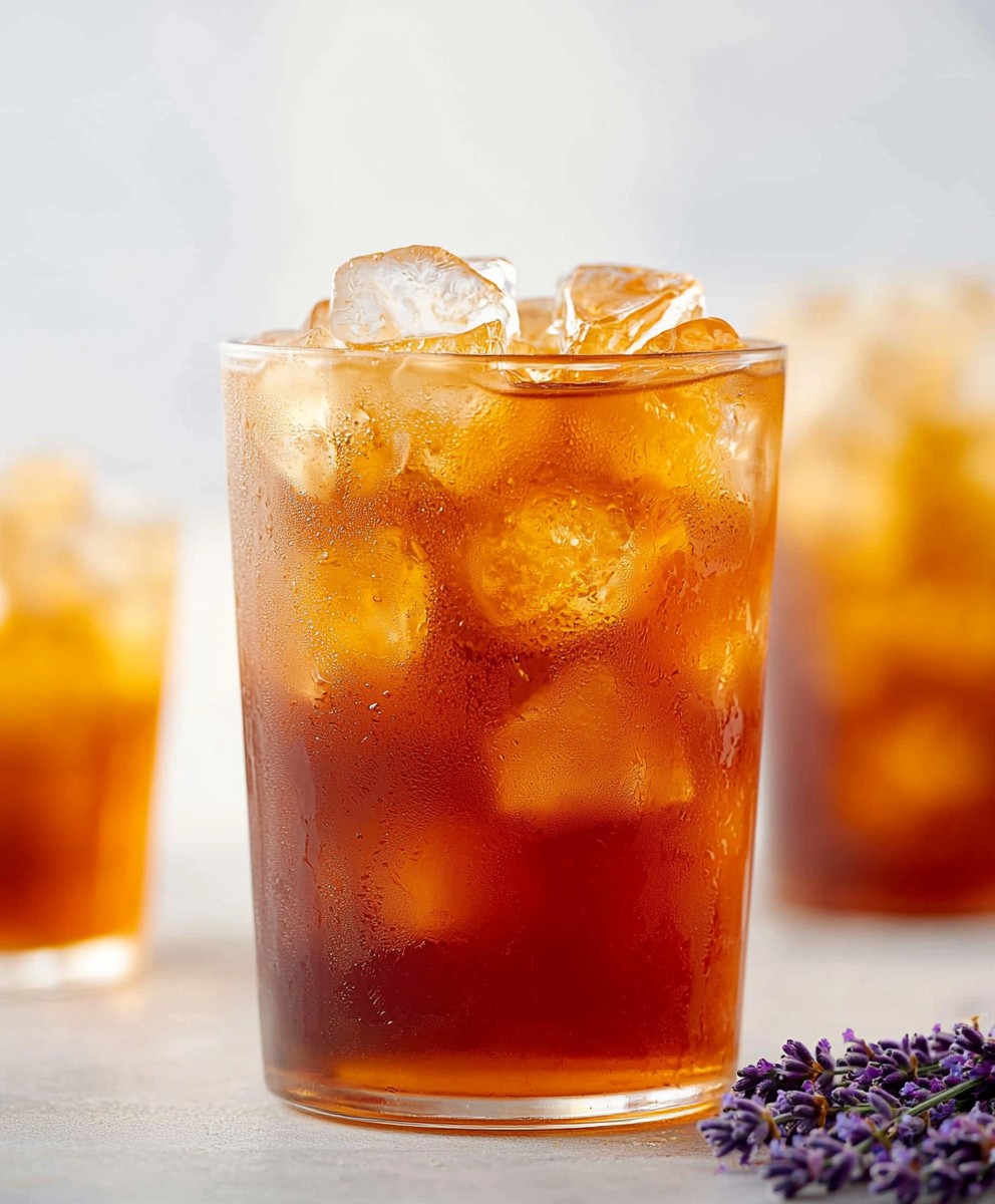 Iced Lavender Black Tea