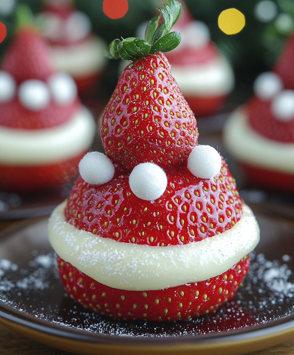 Strawberry Santas