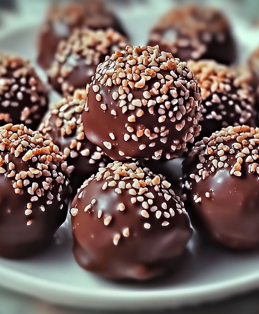 Chocolate Kahlua Truffles