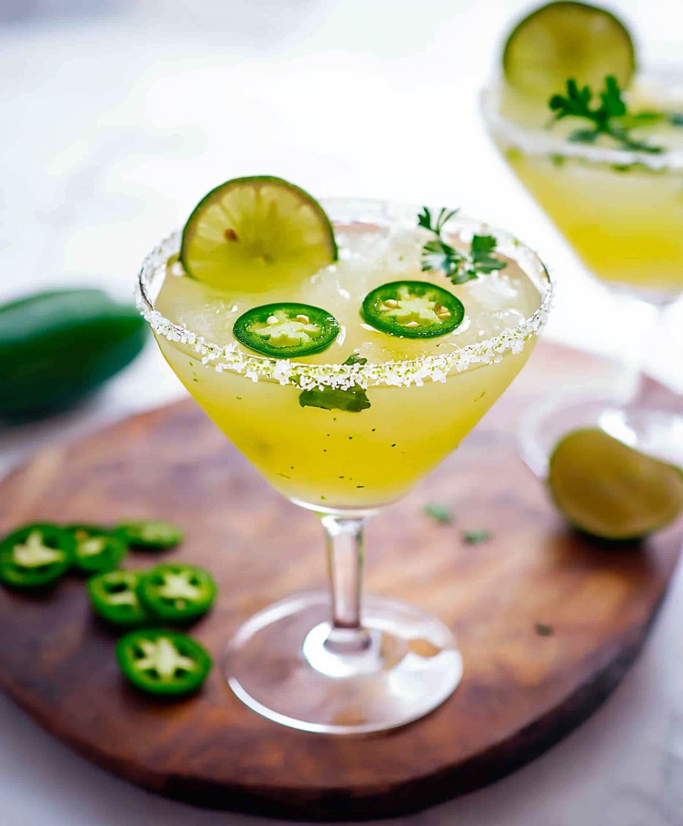 Jalapeno Lime Lemonade