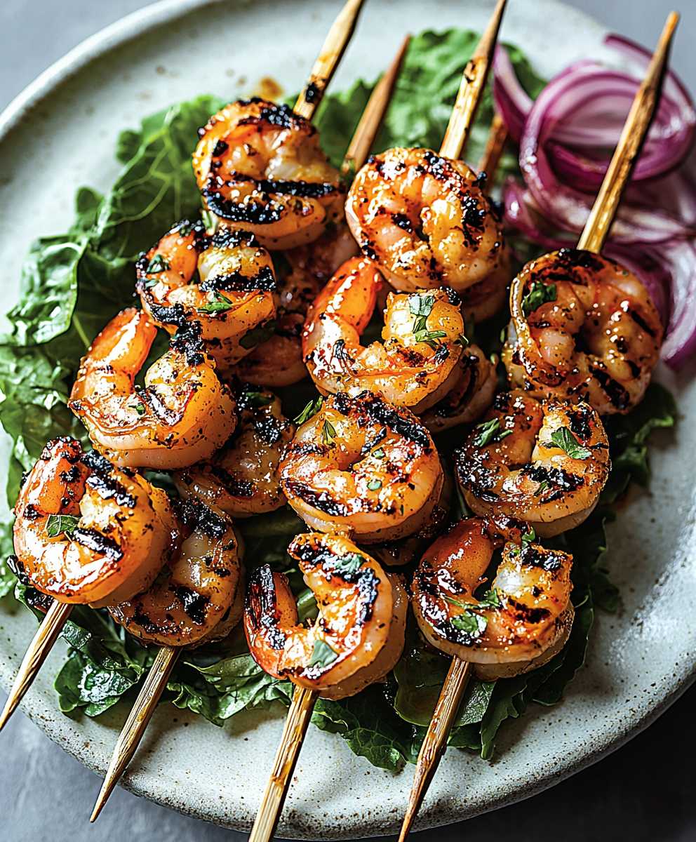 Grilled Shrimp Skewers