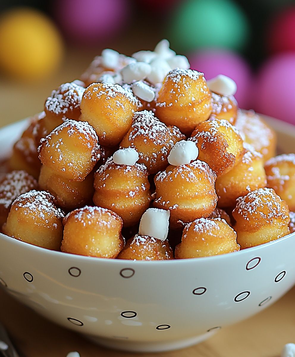Funnel cake bites