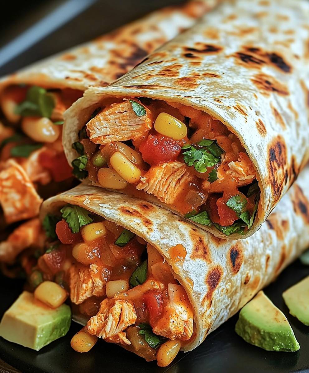 Southwest Chicken Wrap