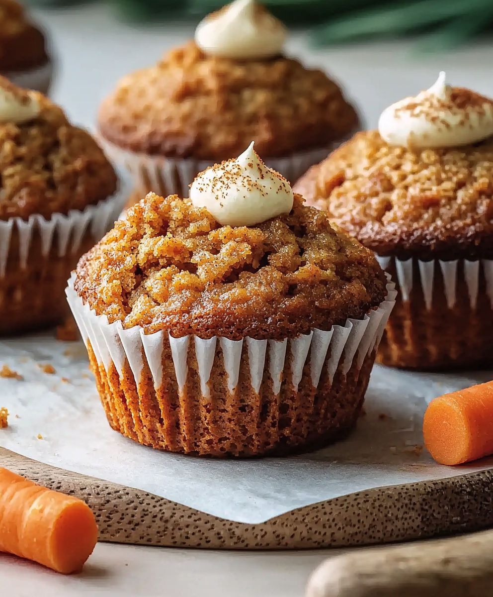 Carrot Cake Muffins