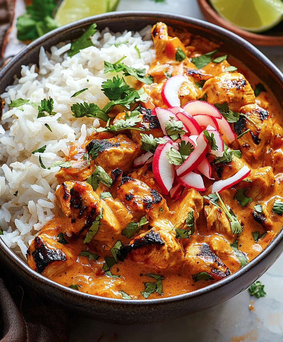 Coconut Chicken Rice Bowl