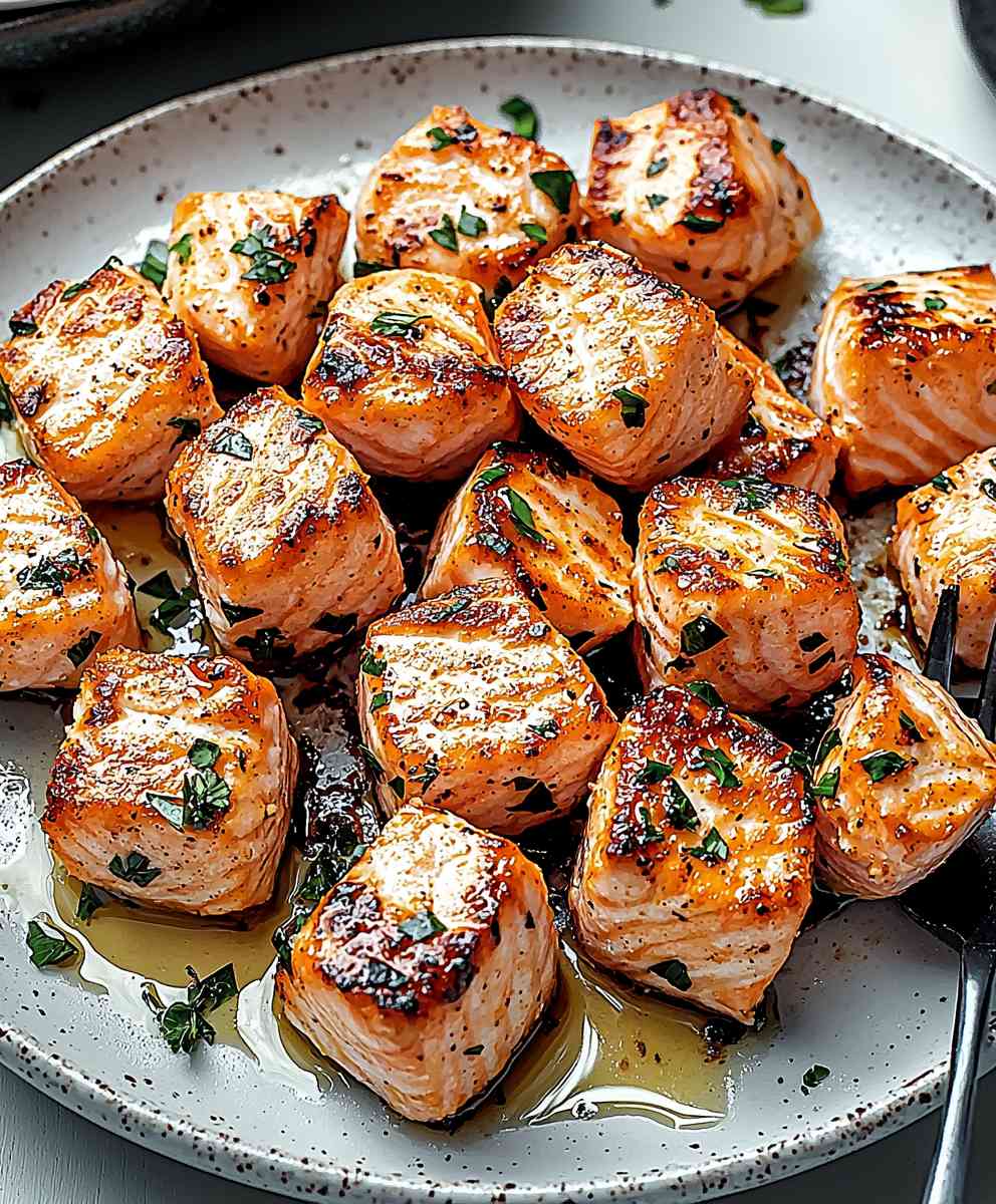 Air Fryer Salmon Bites