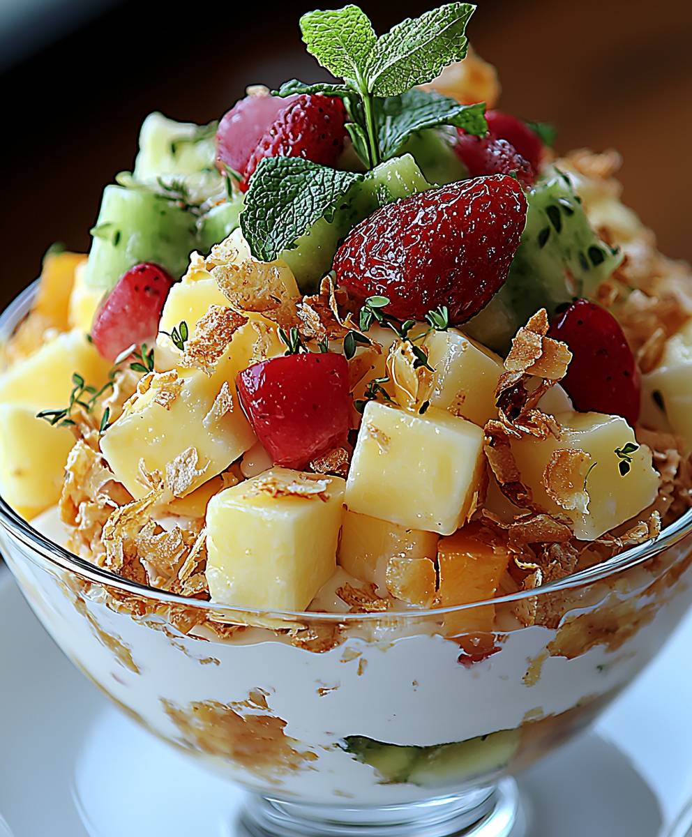 Hawaiian Cheesecake Salad