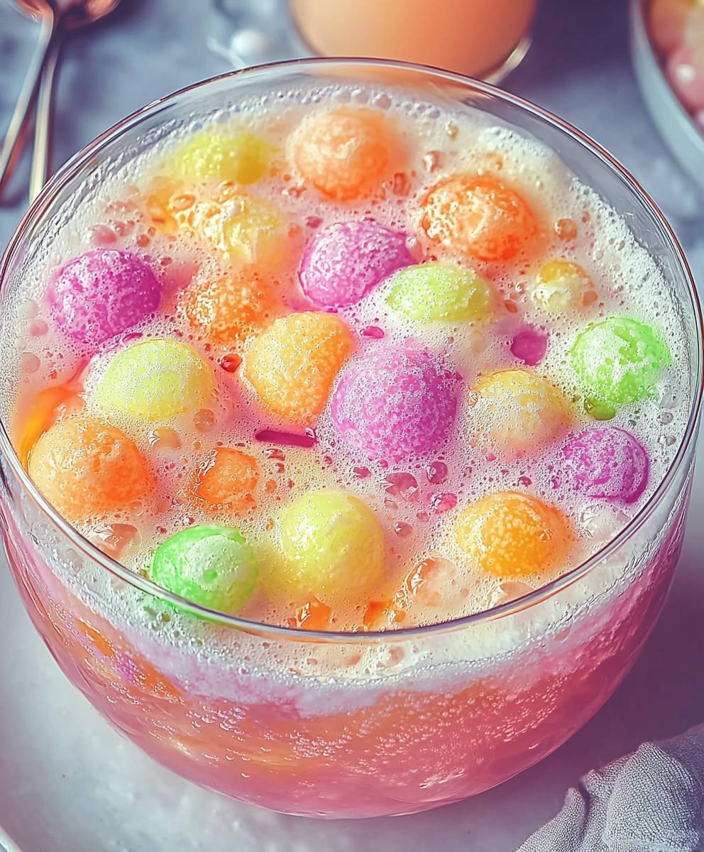 Rainbow Sherbet Punch