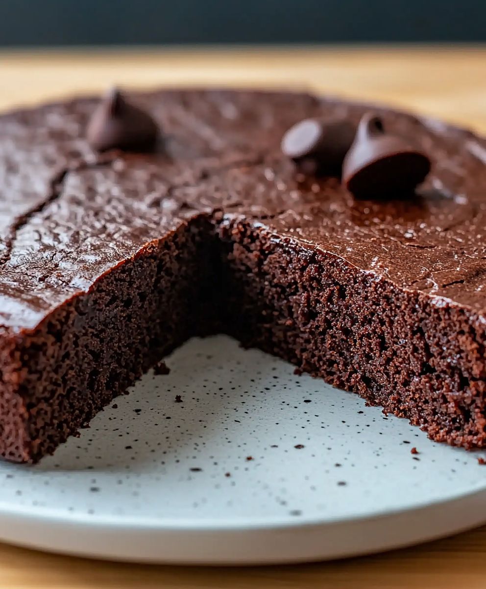 Flourless chocolate cake