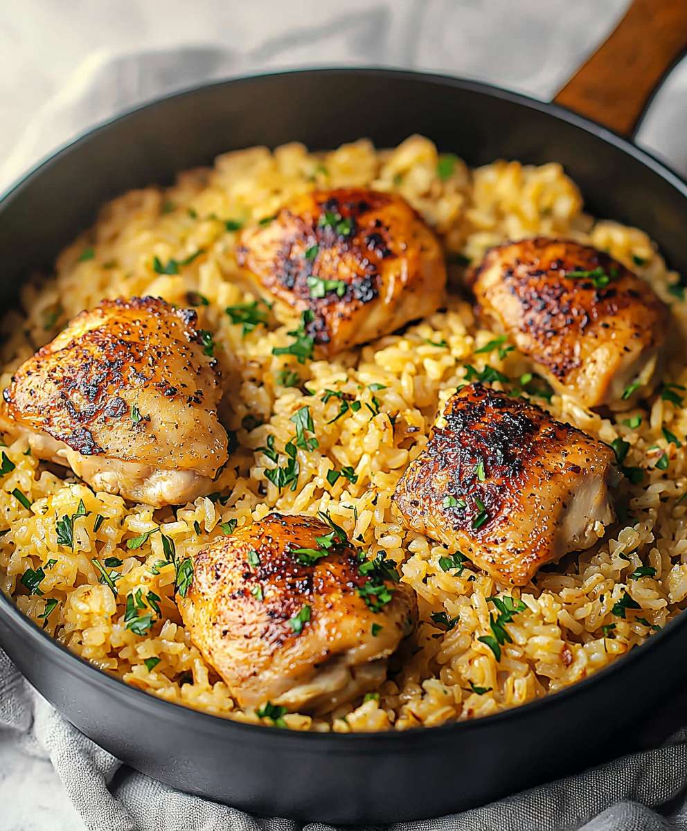 Chicken and rice pilaf