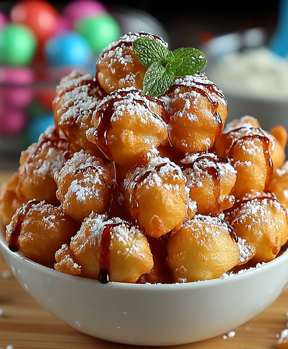 Funnel cake bites