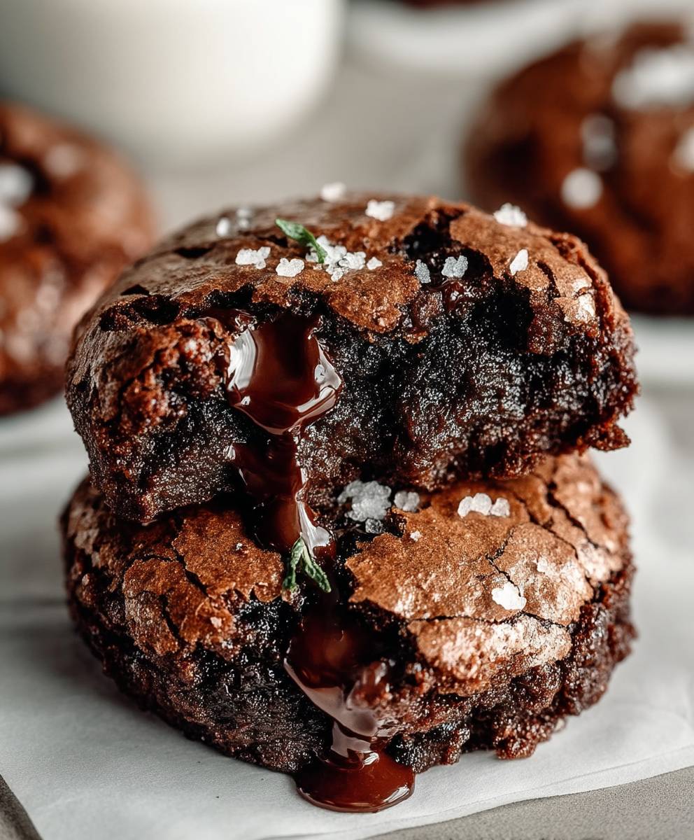 Chewy pudding brookies