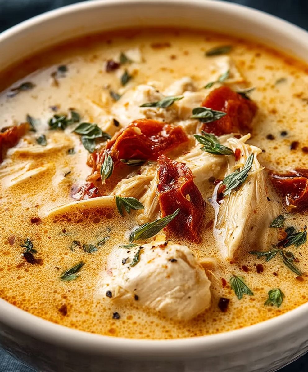 Creamy Chicken Soup Instant Pot