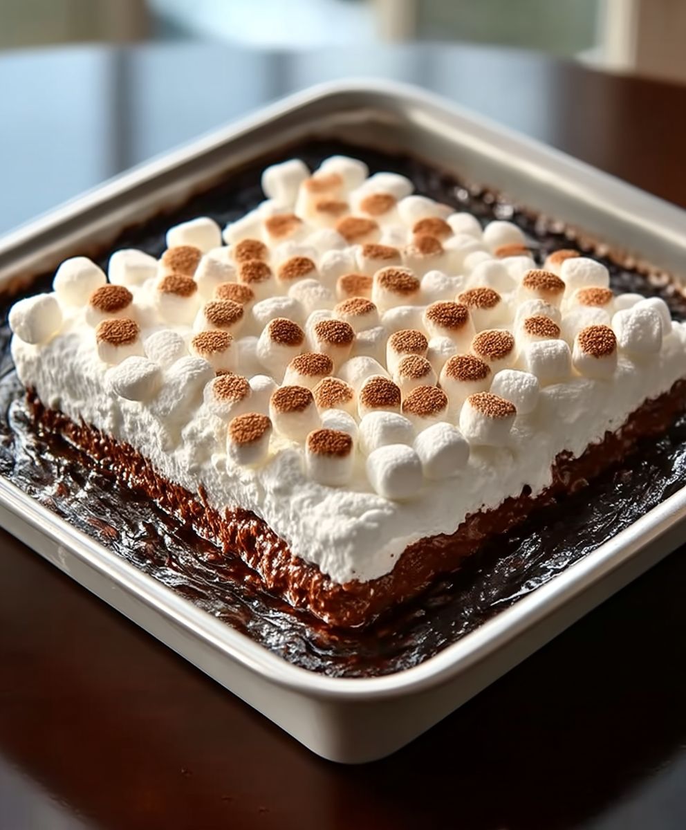 Hot Chocolate Lasagna