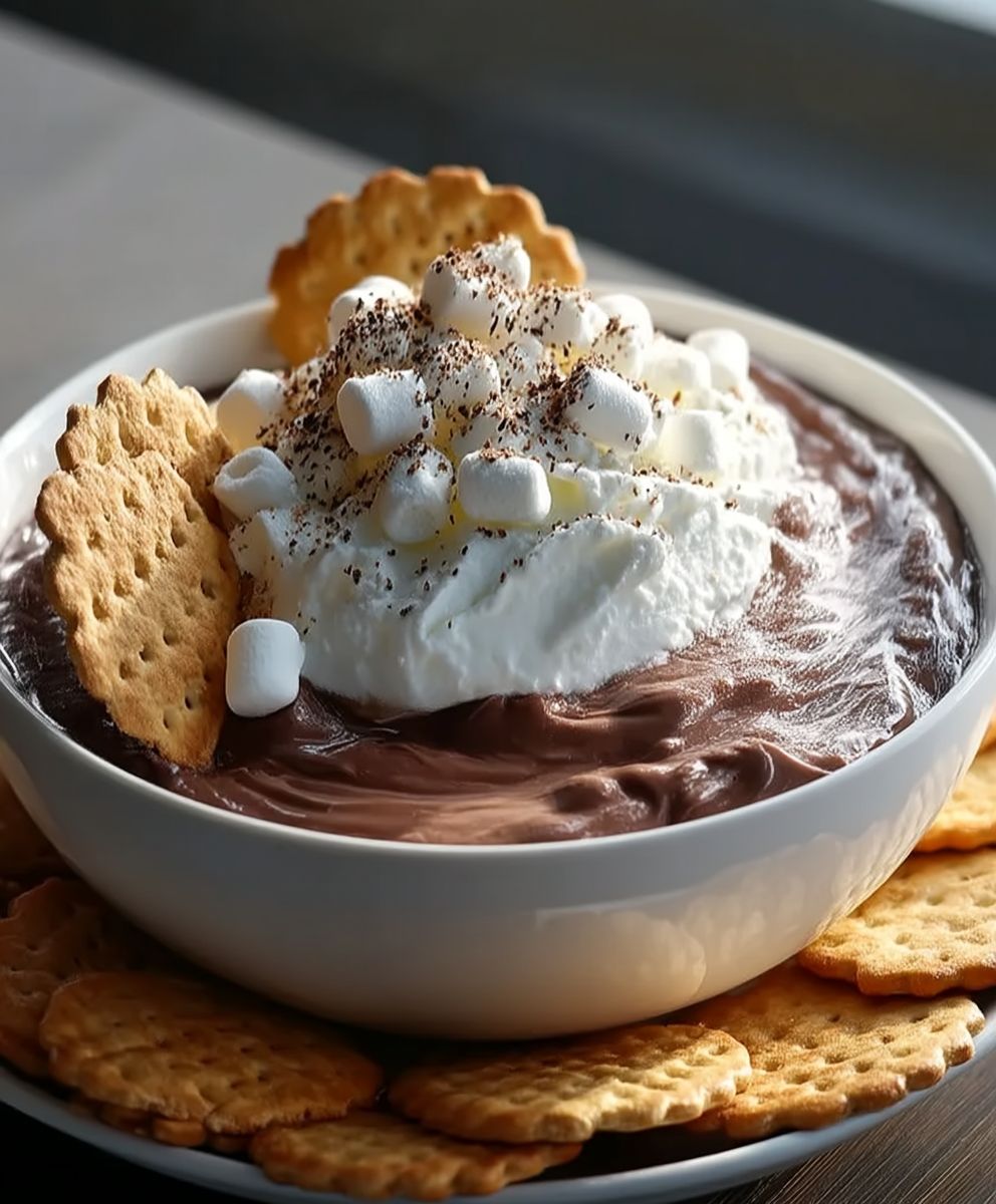 Hot chocolate dip