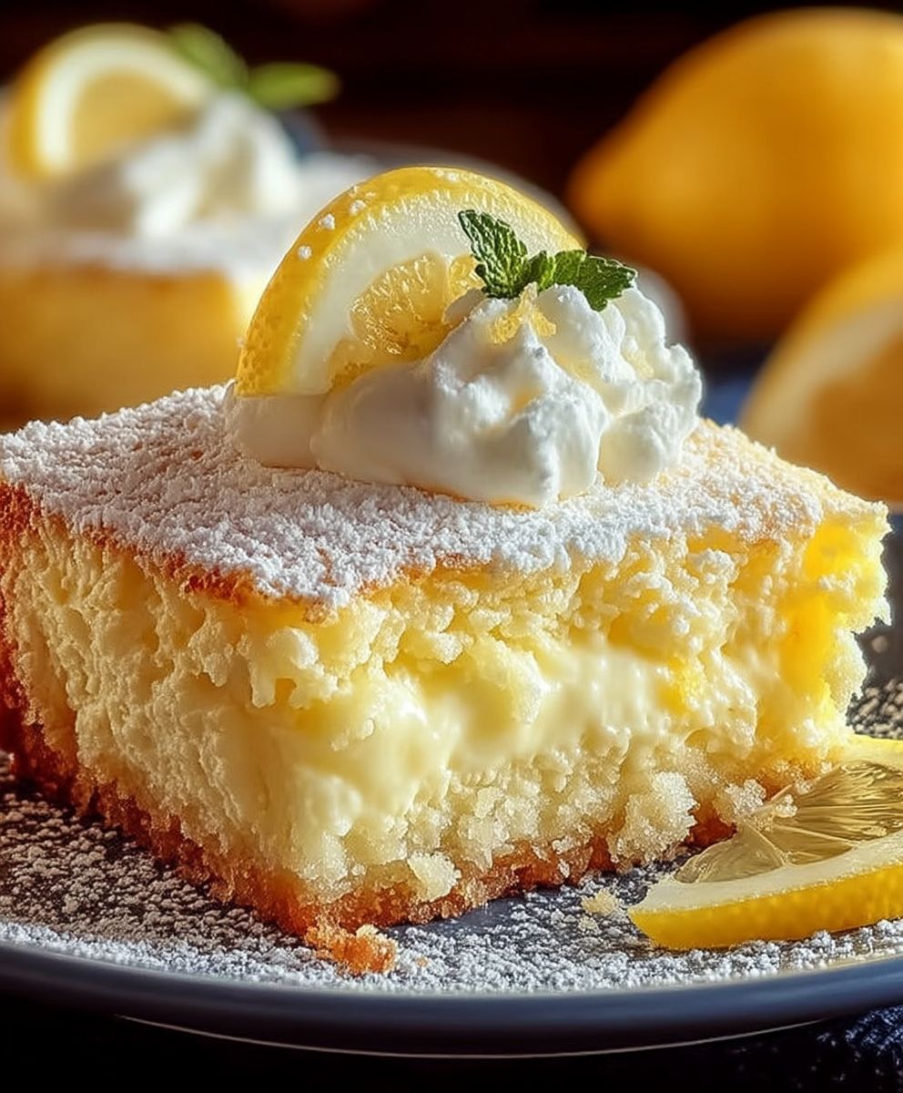 Lemon ricotta cake
