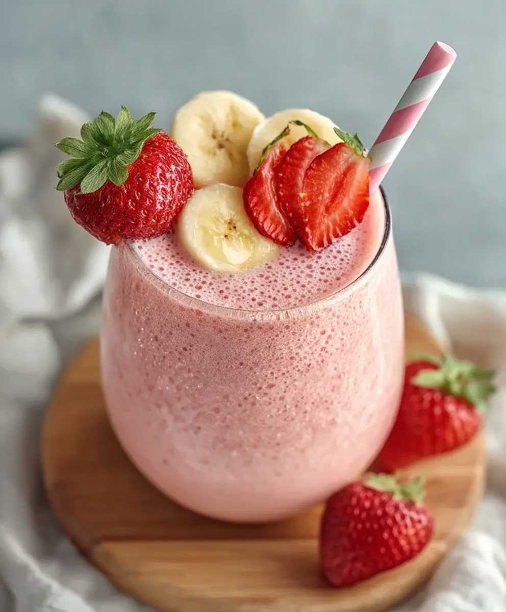 Strawberry Banana Smoothie