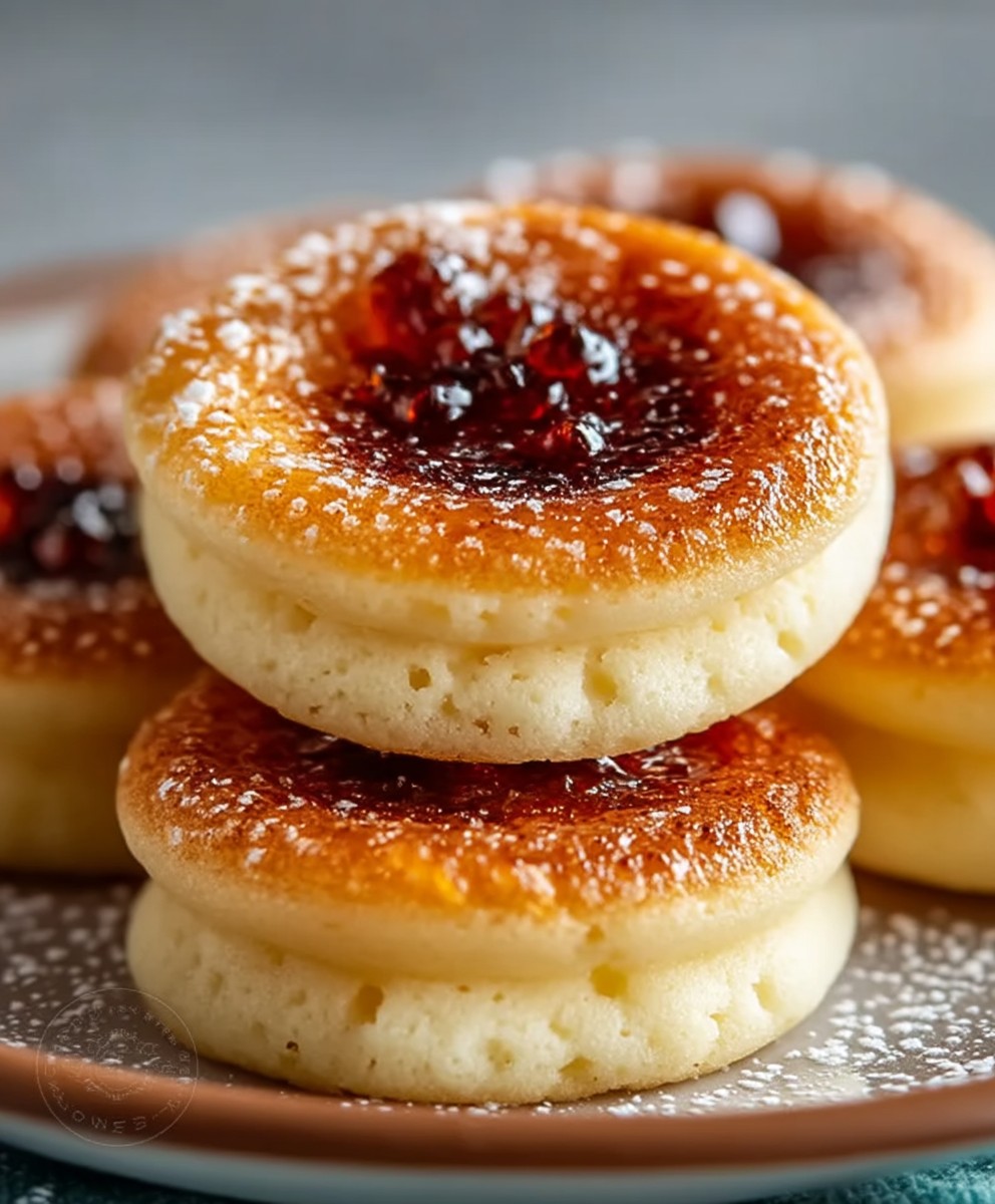 Creme brulee cookies