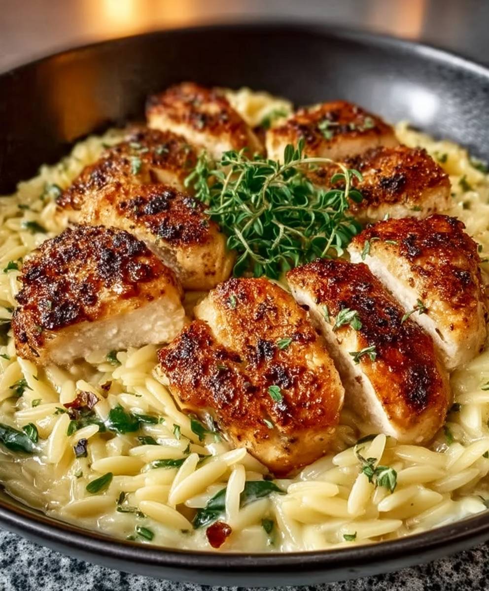 Chicken Orzo