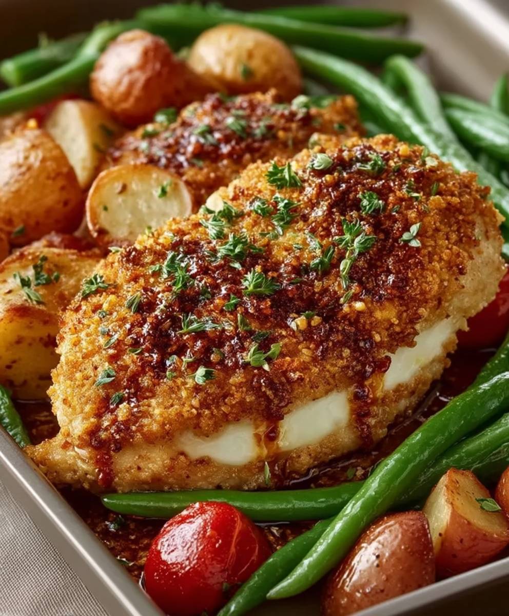 Chicken Parmesan Vegetables