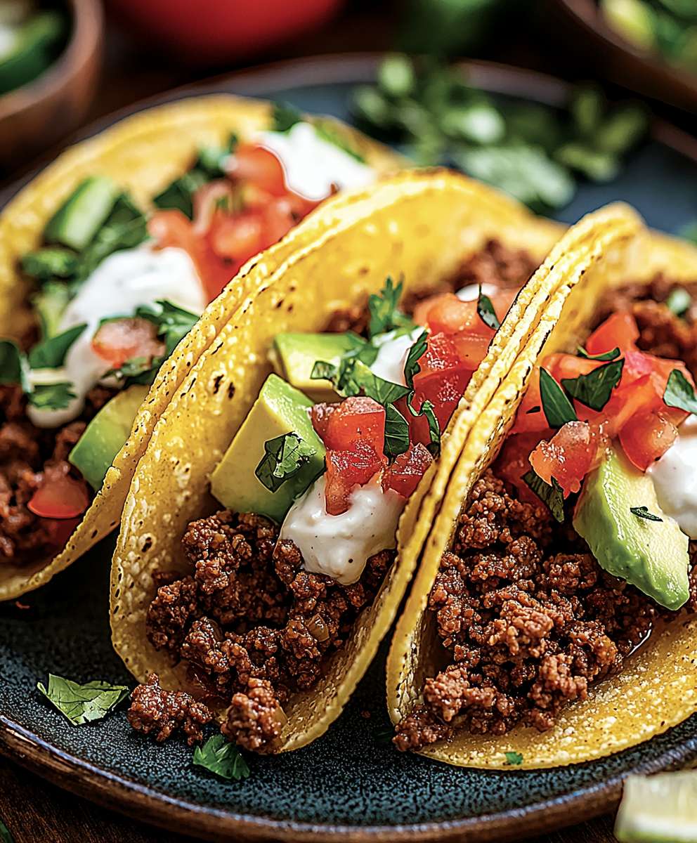 Ground Beef Tacos