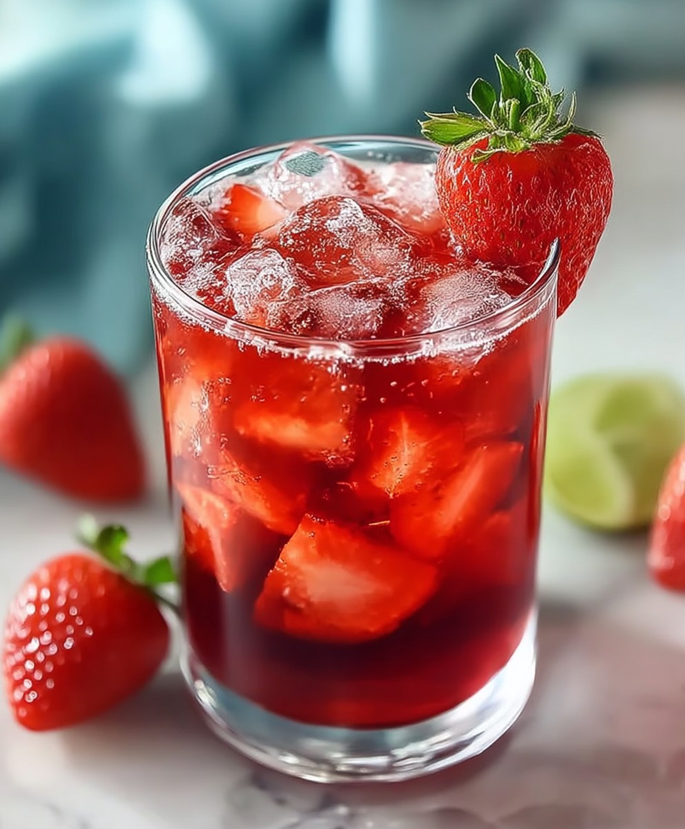 Strawberry summer refresher