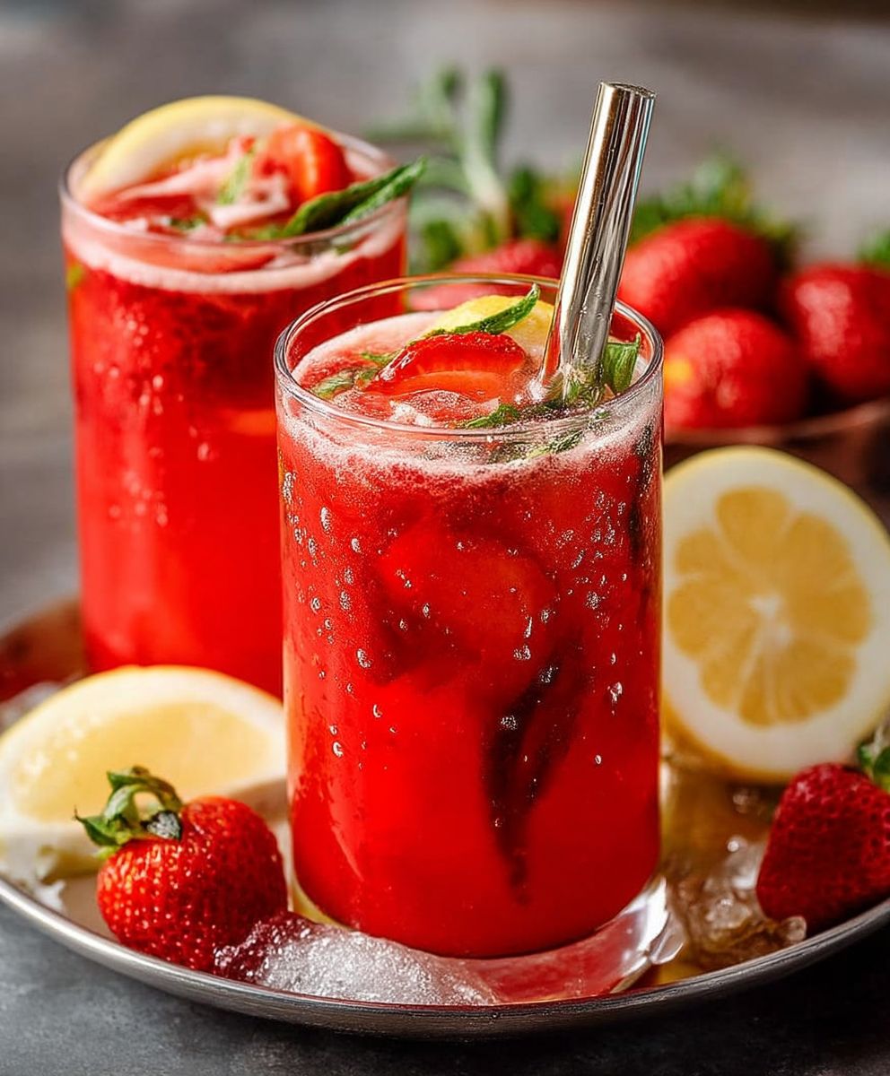 Strawberry Lemonade Sangria
