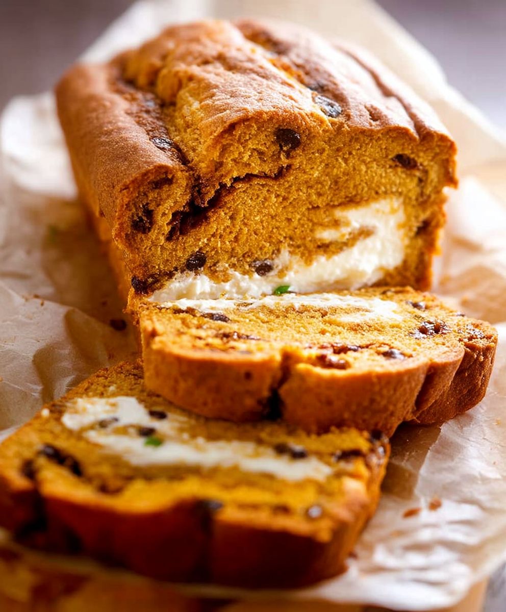 Pumpkin Swirl Bread