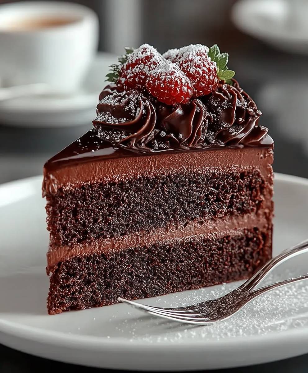 Midnight Fudge Cake