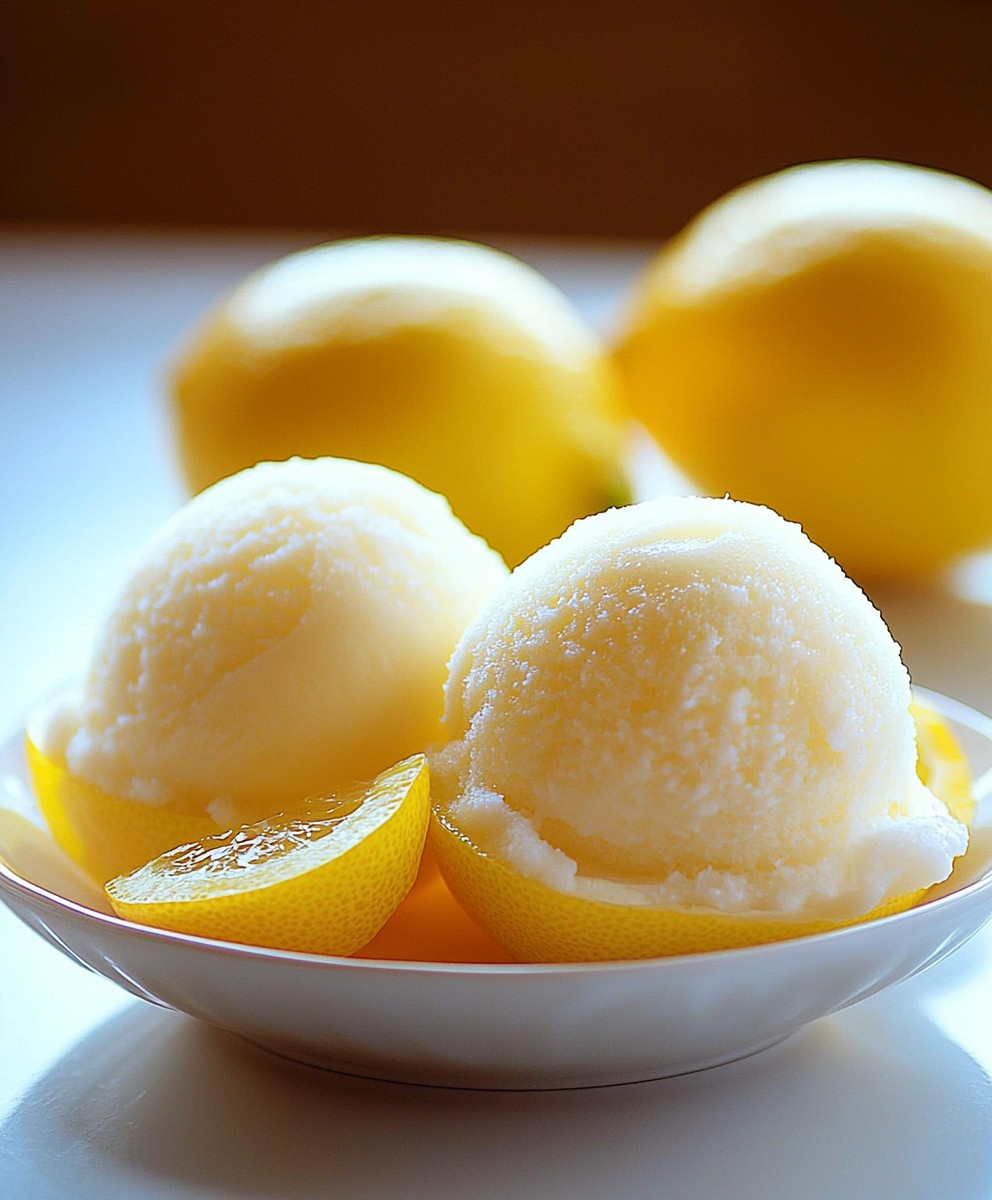 Lemon Sorbet