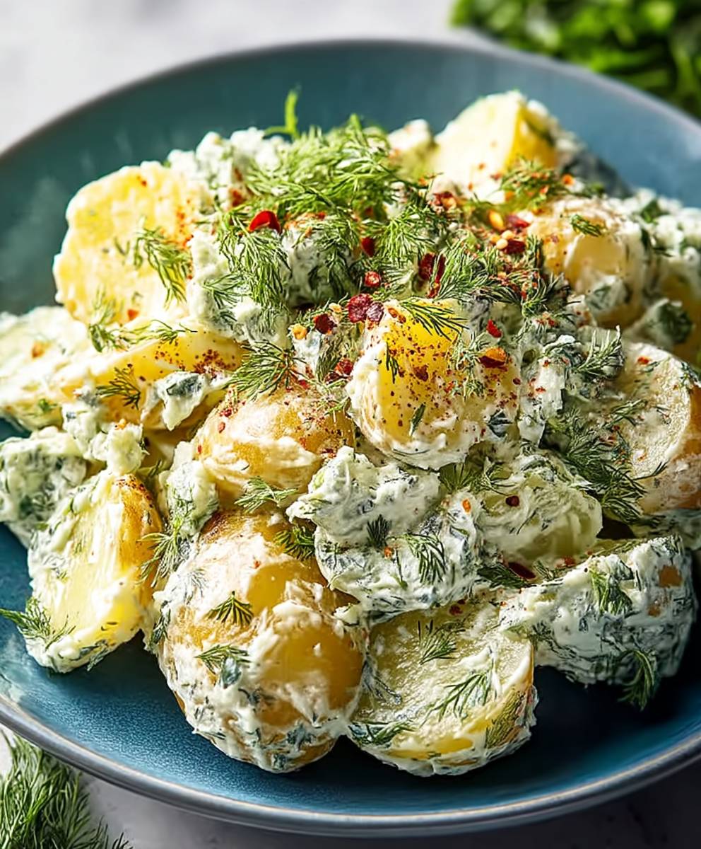Dill potato salad