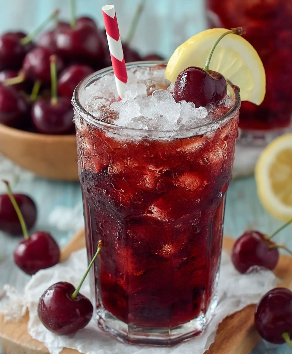 Cherry Pie Iced Tea