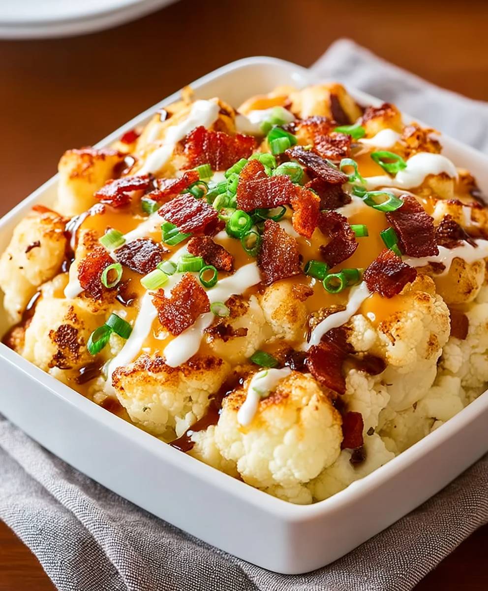 Loaded Cauliflower Casserole