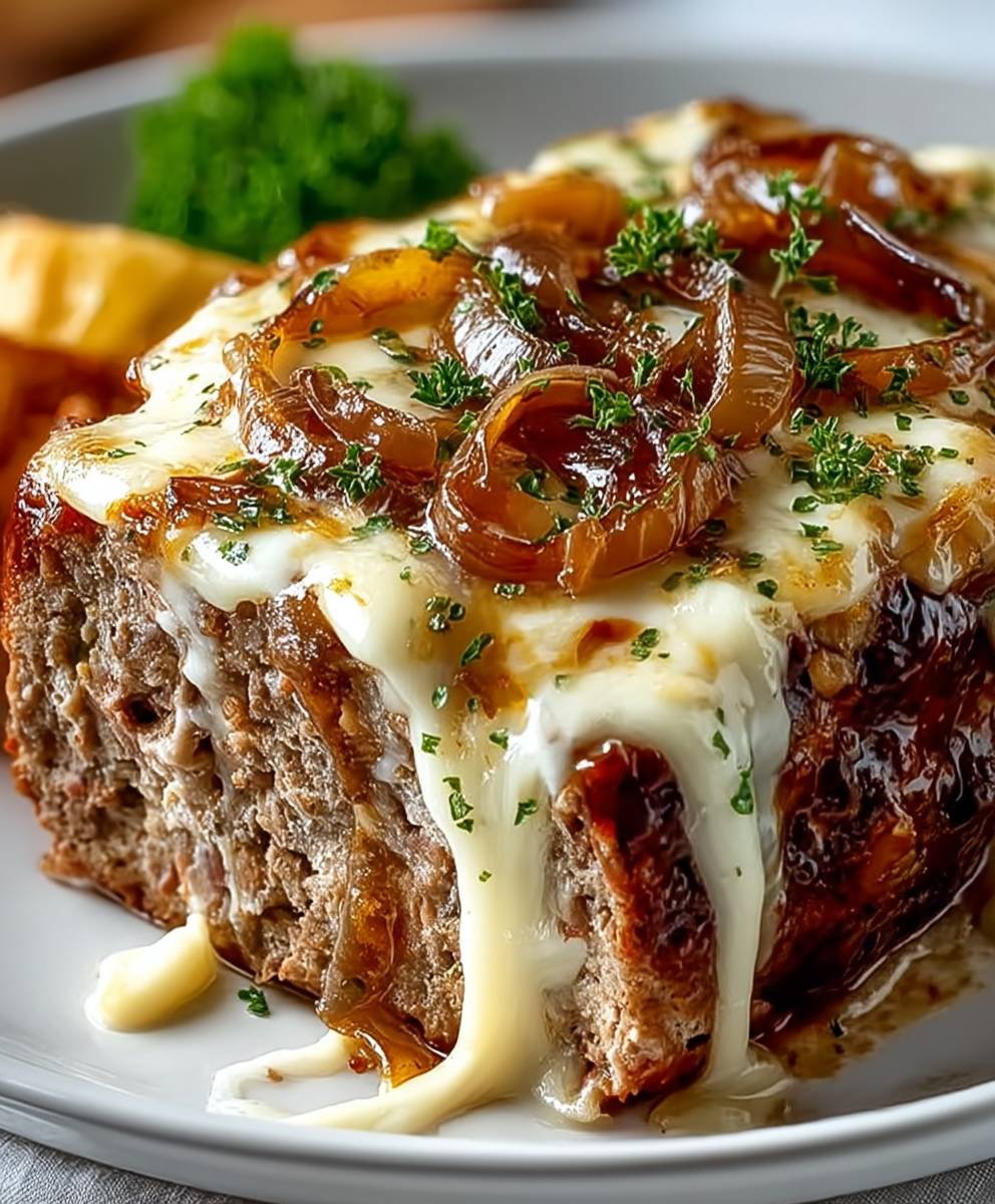 French Onion Meatloaf