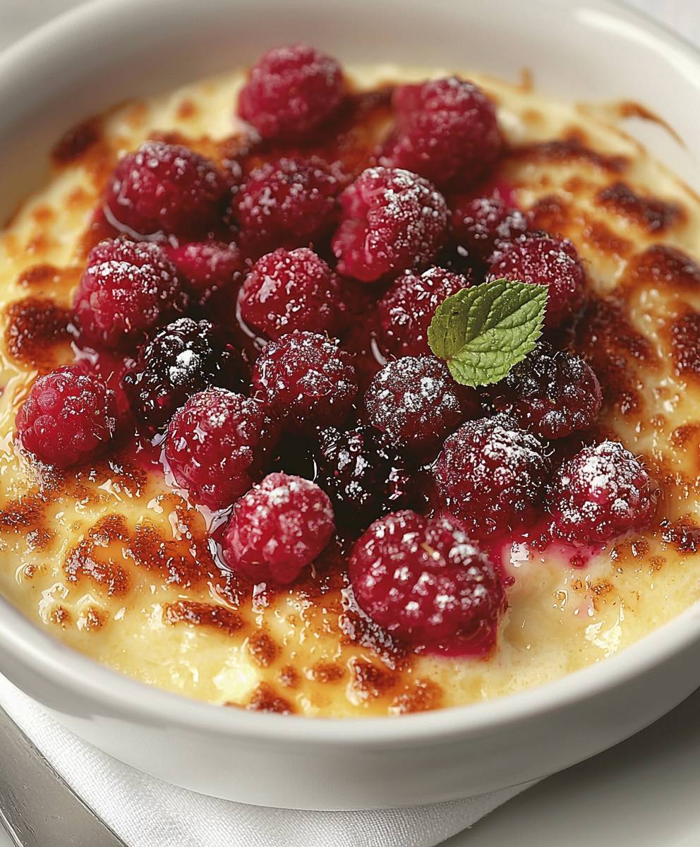 Berry Brulee