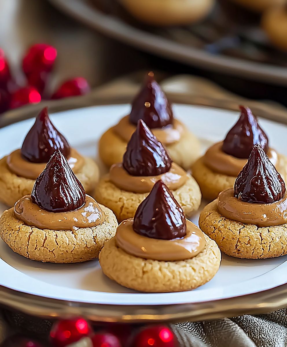 Peanut Butter Blossom Cookies